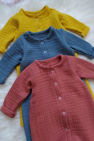 Newborn Baby Muslin Rompers
