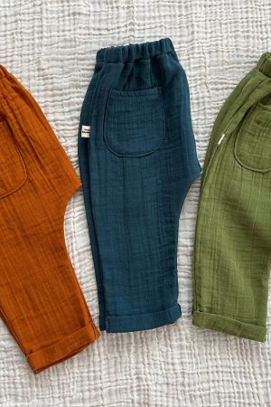 Baby Muslin Harem Pants